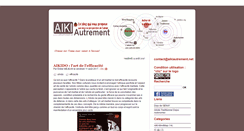 Desktop Screenshot of aikiautrement.net